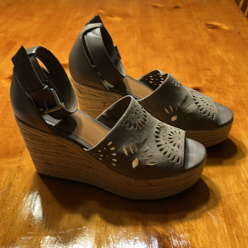 Indigo Rd. Espadrille Wedge Heel Sandals
